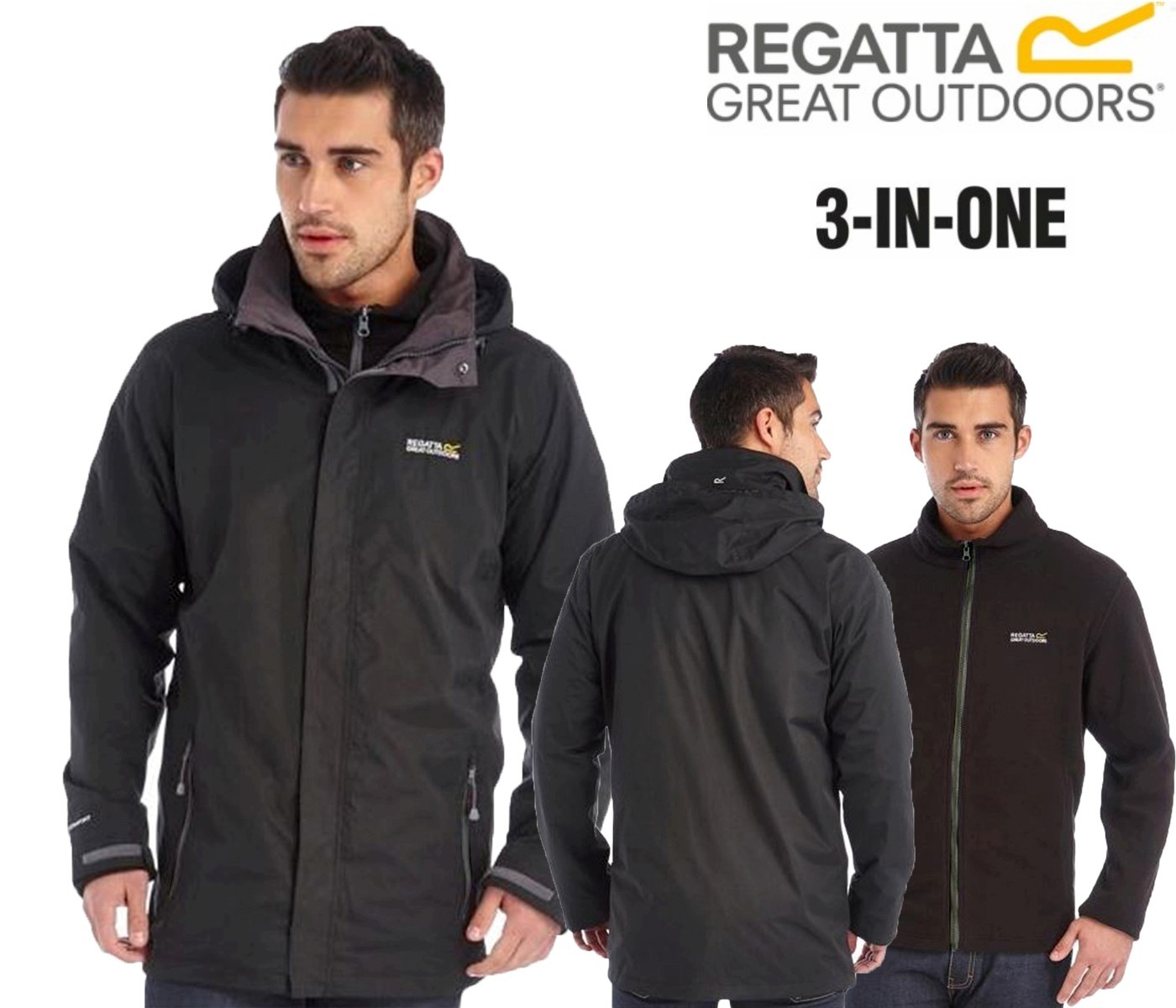 Regatta Mens Telmar 3in1 Waterproof 