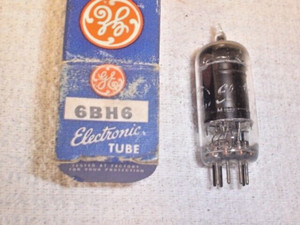 VINTAGE GENERAL ELECTRIC 6BH6 VACUUM TUBE TUBES USA TESTED TUB23238