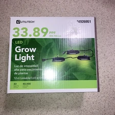 Utilitech Grow lights includes three Lights and a 12 Foot Linkable cord