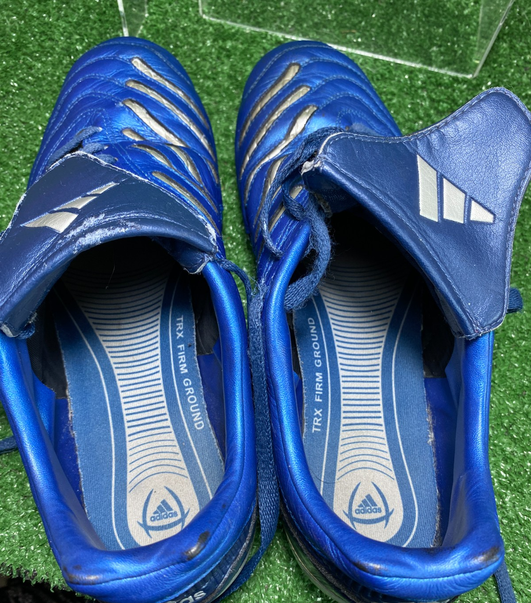 2004 Adidas Predator Pulse Mania Beckham Zidane TRX FG 10 US Blue