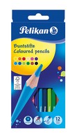 12 Pelikan Buntstifte Mit 12 Verschiedenen Farben