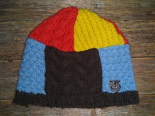 Burton Womens Beanie Hat Colorful Boarding Skiing Wool Blend Knit Outdoor Layer