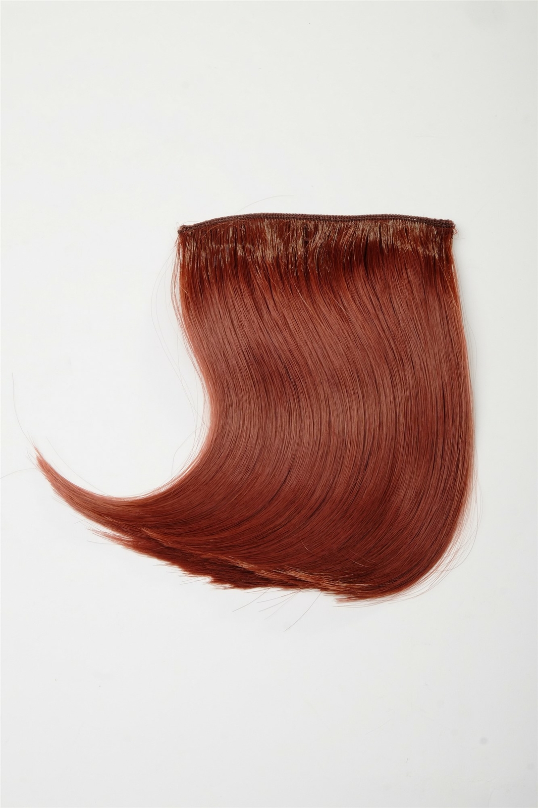Clip-in Pony Parted Heat-Resistant Fiber Extension Dark Red YZF-3038-35