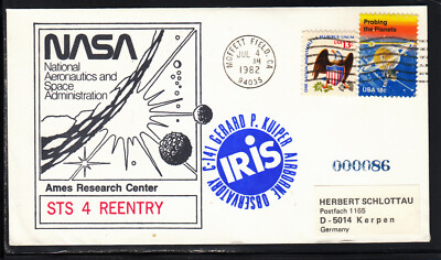 Space Shuttle STS-4 Reentry Ames Research Center, Moffett Field 04.07.82