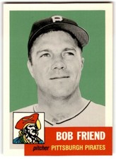1991 Topps Archives 1953 Bob Friend Pittsburgh Pirates #298