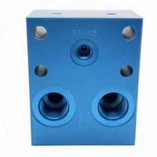 Superwinch Hydraulic Winch Bucher Blue Brake Valve Assembly 30083 Sub Manifold