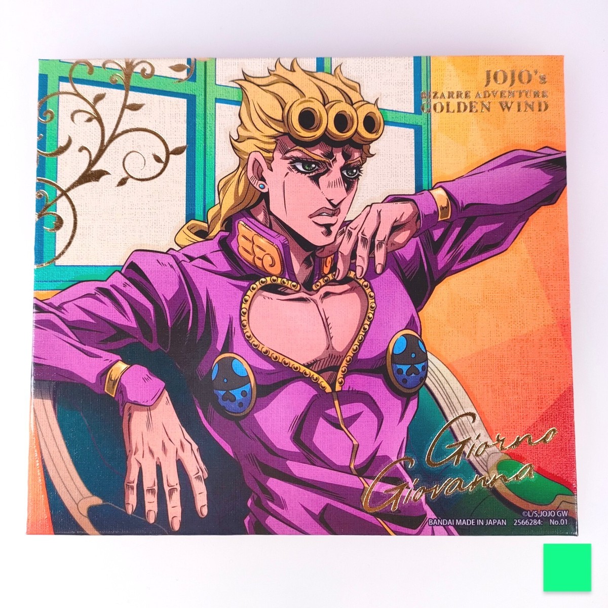 Giorno Giovanna JoJo's Bizarre Adventure Canvas Art Holo No.01