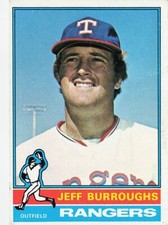Jeff Burroughs 1976 TOPPS Baseball Card #360