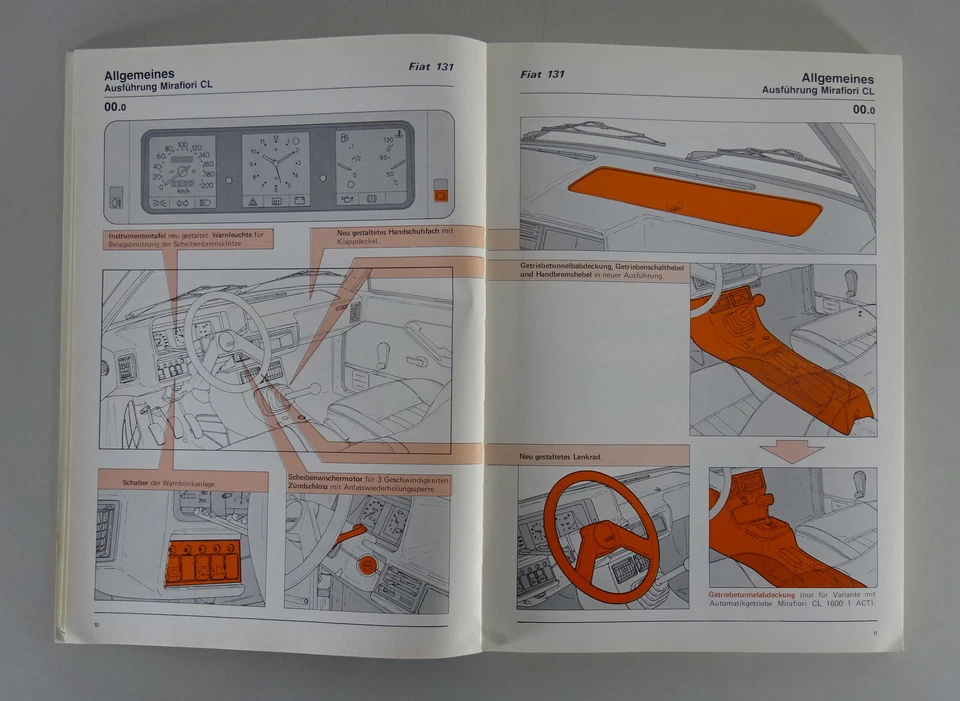 Manual de Taller Fiat 131 / Mirafiori CL /Supermirafiori/Panorama CL De 1981 - Imagen 4 de 4