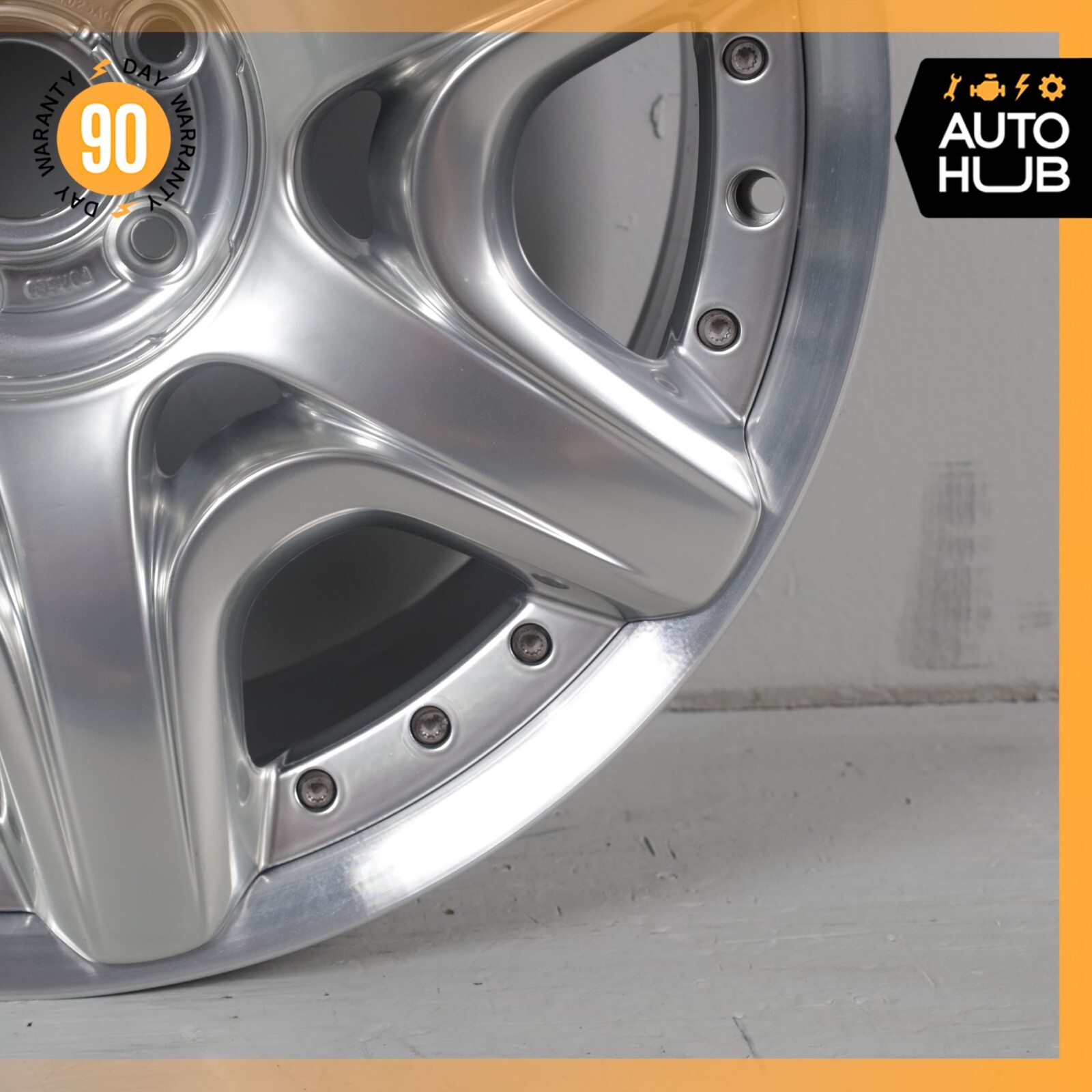 Bentley Continental GT GTC 9 x 20 20" Wheel Rim Polished 3W0601025AG OEM