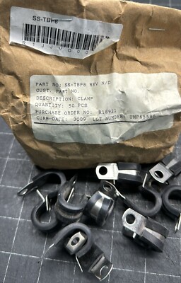 1 New Swagelok SS-TBP8 P Clamp Support 1/2''