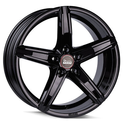 19 Zoll Alufelgen MAM OX18 5x112 Black Painted für VW Touran II ab MJ. 2016 1T