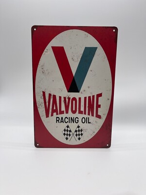 Blechschild Valvoline 20x30cm Nostalgie Retro Reklame Vintage Geschenk Deko Auto