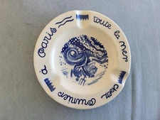 Villeroy & Boch Ashtray Made in Saar-Basin (1890-1920) Rare Antique Vintage