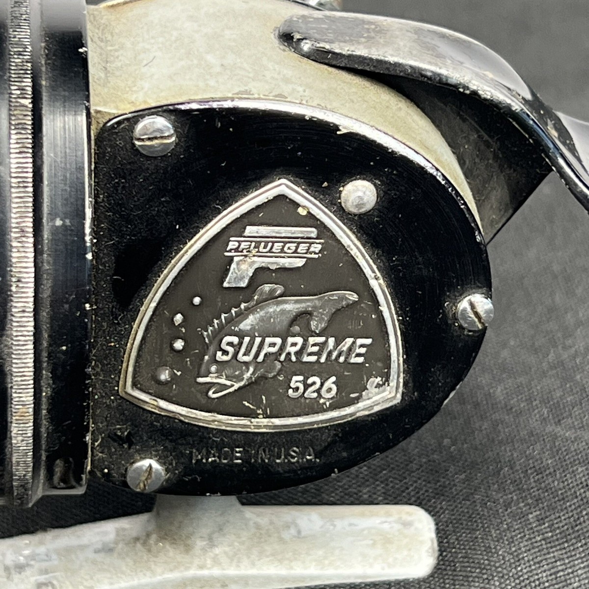 Moulinet De Pêche Vintage Pflueger – Modèle Supreme Niveau Vent – Collection