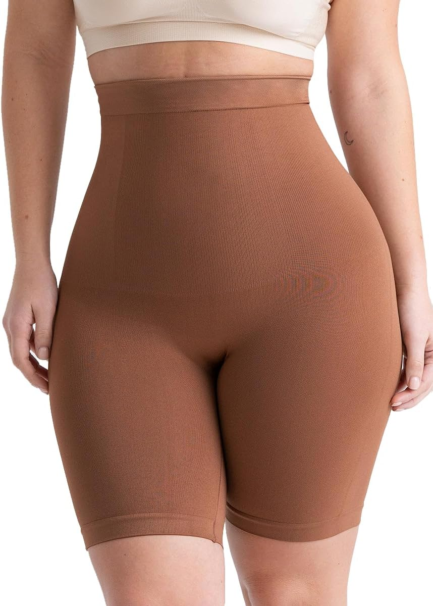 High-Waisted Tummy Control Shapewear Shorts for Women – Faja Body Shaper-image