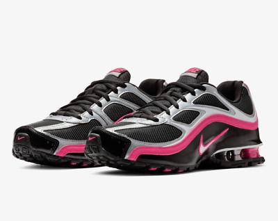 NEW NIKE Women's Reax Run 5 Black Pink Shoes Torch 407987-001