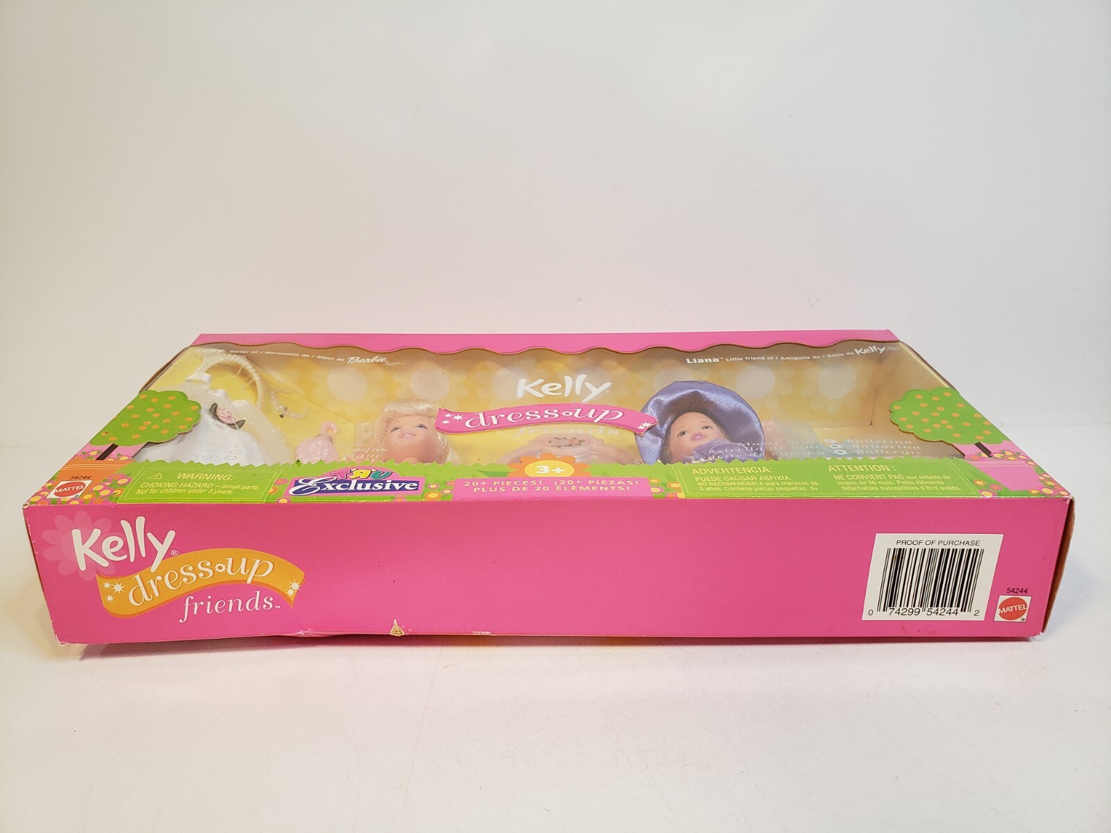 DRESS UP FRIENDS KELLY & LIANA BARBIE DOLL SET 2001 TOYS R US MATTEL 54244 NRFB 