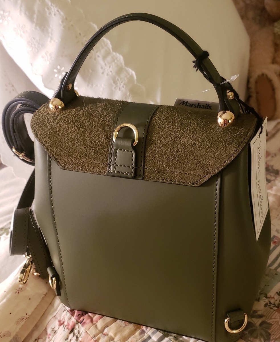 Brand New With Tags Viola Castellani Leather Women\'s Knapsack/Handbag s-l400.jpg main image 3