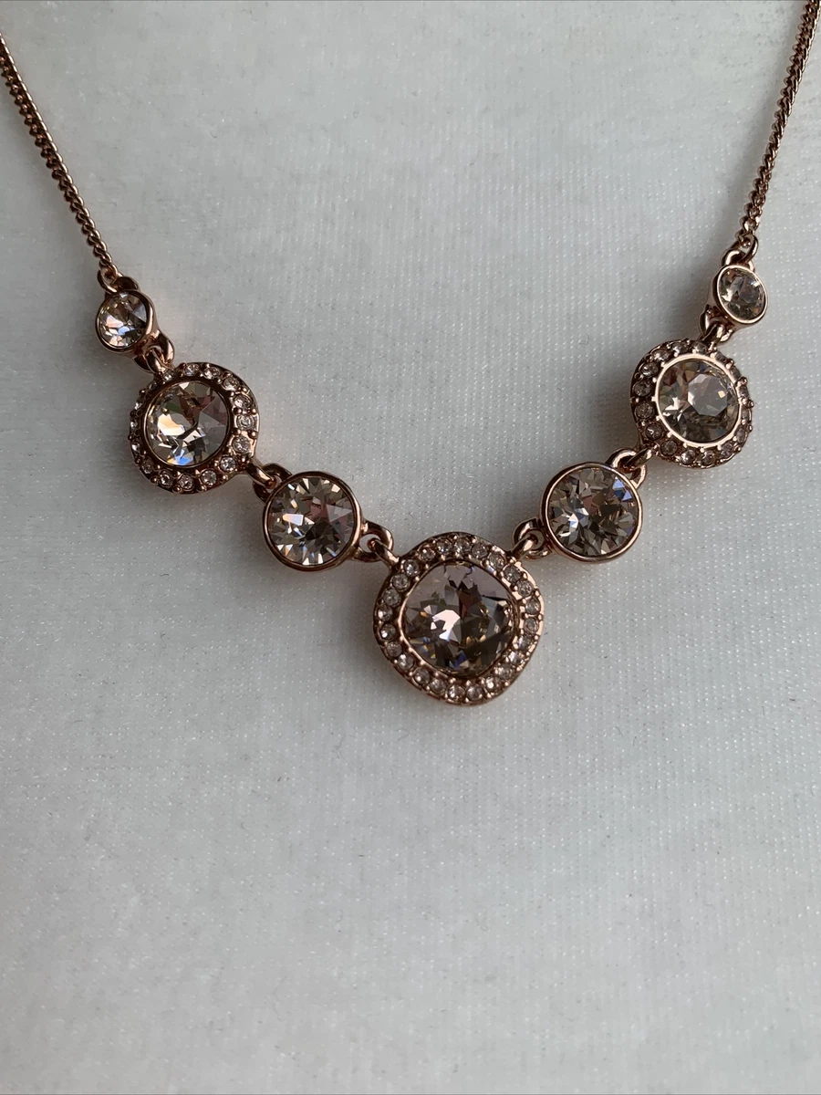 Buy Stunning Givenchy Jewelry Set of Necklace and Earrings, Rose Gold  Color/crystals Online in India - Etsy