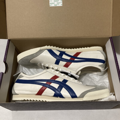 ポピ Onitsuka Tiger MEXICO 66 DELUXE NIPPON MADE 1181A435 100 White