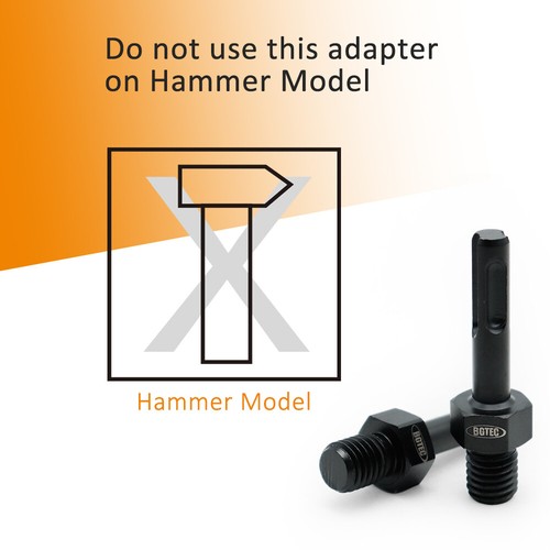 5/8-11 to SDS Plus Shank Adpter for Diamond Core Bits,to Fit with Electric Drill - Picture 5 of 8