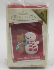 Hallmark Keepsake "Snow Bear Buddies" Ornament 2005 - Repaint Member Gift
