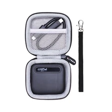 L LTGEM EVA Hard Carrying Case for Crucial X10/X10 Pro/X9/X9 Pro/X6 or WD 1TB...