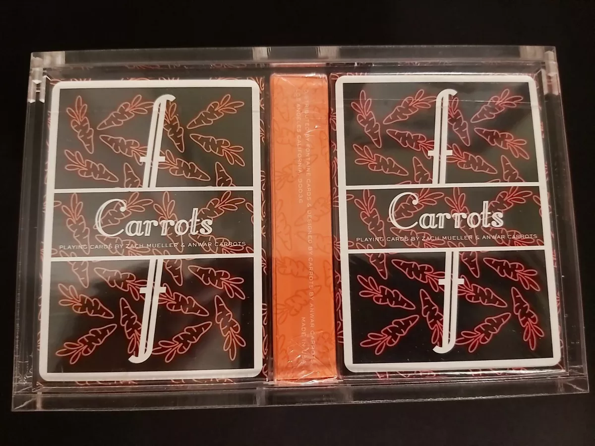 Fontaine ALL 3 Carrots V1 V2 V3 T Carat Playing Cards | eBay