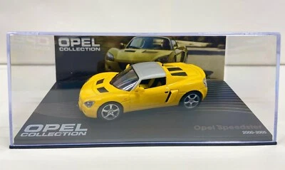 Opel Collection 1:43 Opel Speedster 2000 - 2005 gelb ,,Neu in OVP,, (28)