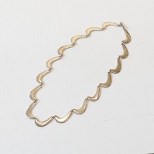 60s Georg Jensen by Nanna Ditzel Boomerang necklace sterling danish vintage 925