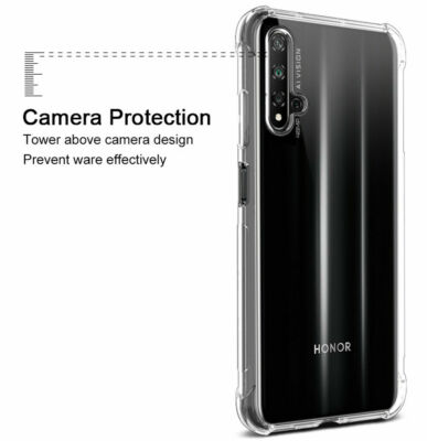 For Huawei Honor 20 9X 8X 7X/Mate 30 20X 20 Pro/P30 Pro/Y9 2019 Clear Case Cover