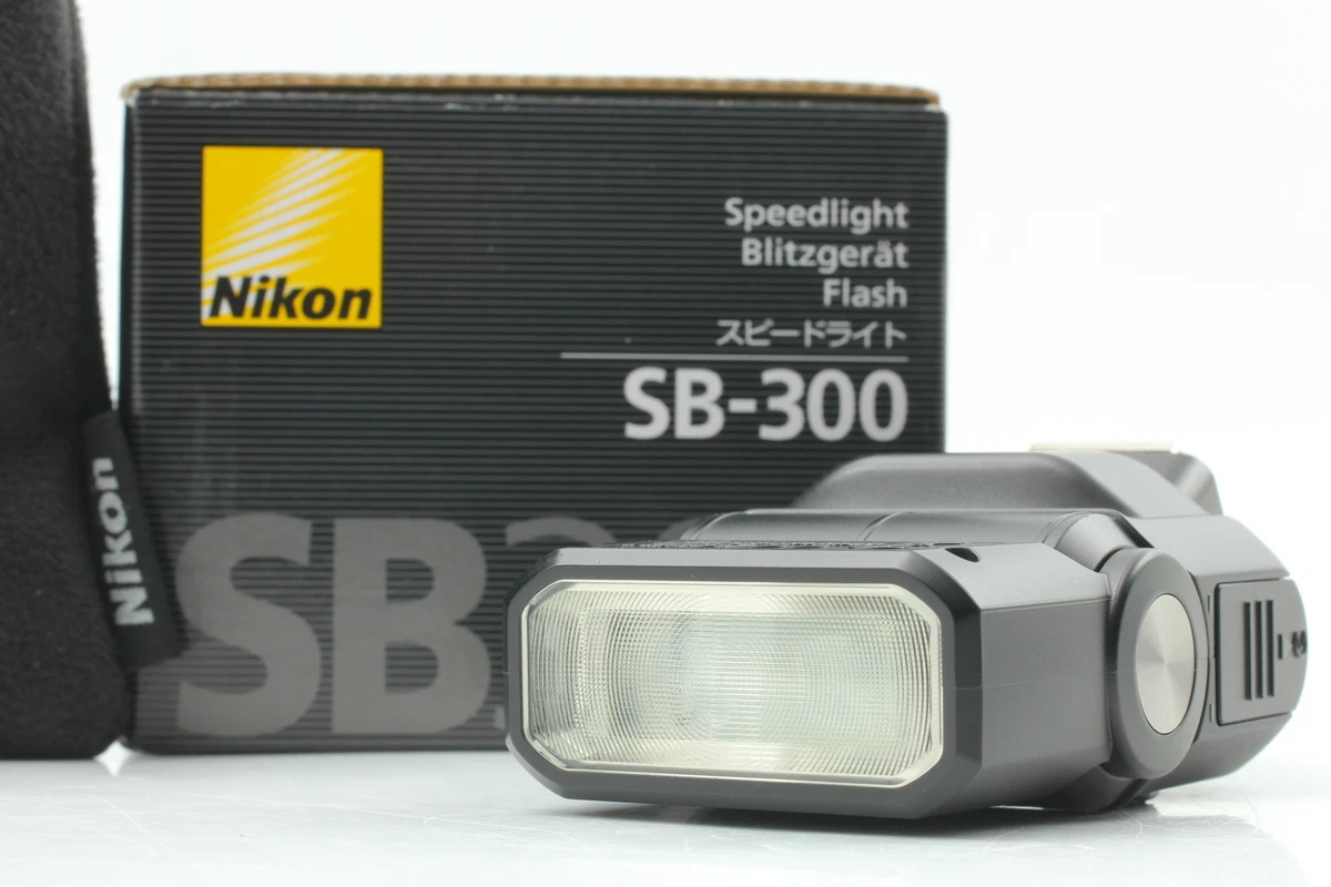 [Boxed Top MINT ] SB-300 AF Speedlight Flash for Nikon Digital SLR Camera  JAPAN