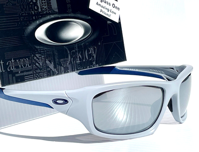 NEW Oakley VALVE Matte Fog Grey POLARIZED Galaxy Chrome Lens