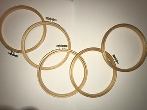 hoop bulk inches embroidery wooden