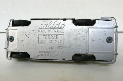 SOLIDO SÉRIE 100 FERRARI 250 GT 2+2 REF. 123 1962 BON ÉTAT N°2 | eBay