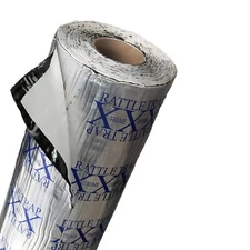 FatMat Rattletrap 80 mil Self-Adhesive Sound Deadener 25 Sq Ft With Tools