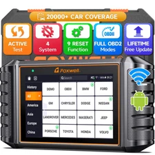 Foxwell NT716 Bi-directional OBD2 Scanner ABS SRS Engine AT Car Diagnostic Tool