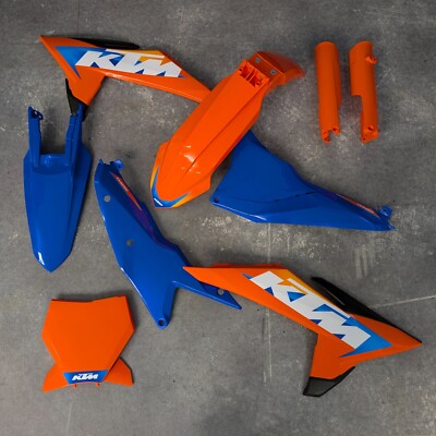 Restyle Plastik Kit + Decals KTM 2023 2024 2025 SX SX-F + Gabelschützer