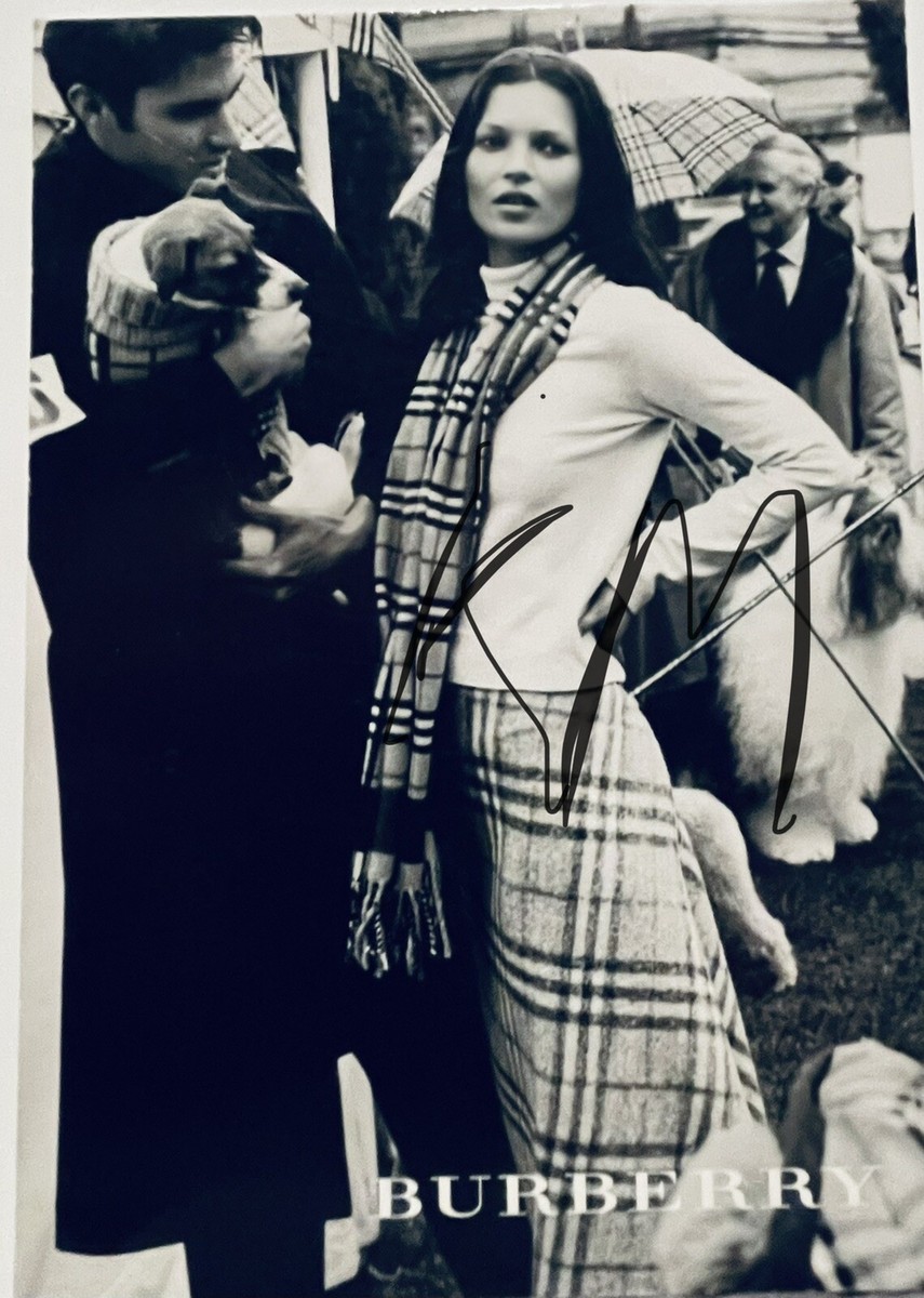 KATE MOSS Postcard - BURBERRY 1990's Pic | eBay