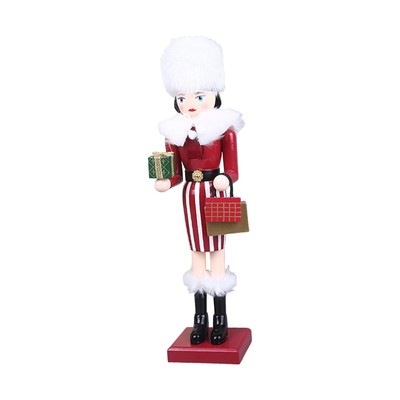 15 Zoll Nussknacker Ornamente Weihnachten Schreibtisch Dekoration für Regal Zuhause Frühling
