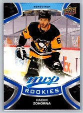 Radim Zohorna 2021-22 Upper Deck MVP Blue Set Break SP #237 Penguins RC