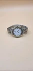 VINTAGE WATCH,  SEIKO  QUARTZ,ARABIC NUMERAL,TWO HANDS,NEW CRYSTAL, WORK GOOD
