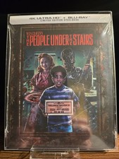 The People Under the Stairs (4K/Blu-ray, STEELBOOK) NEW Wes Craven Horror