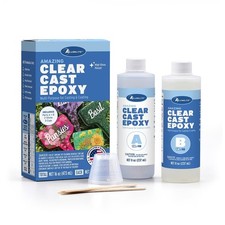 Clear Cast Epoxy Resin Coating for Crafts and Tabletops 16 Fluid Ounces