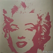 1980s Andy Warhol Signed Limited Edition Lithograph - Marilyn Monroe