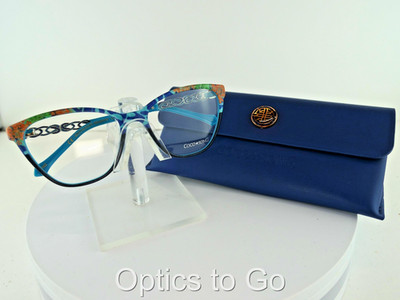 COCO SONG CV 251 (C:04) MOONLIGHT SHADOW MULTI /NAVY 55-18-135 EYEGLASS FRAMES
