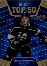 2019-20 Upper Deck Allure Top 50 Blue #T5014 Nikolai Prokhorkin - HKY