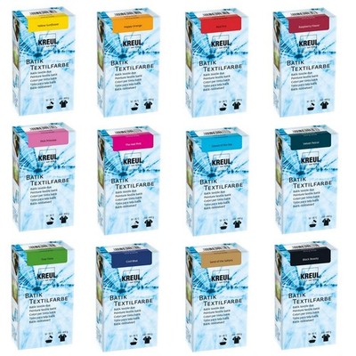 (89,29 EUR/kg) KREUL Batik-Textilfarbe 70 g Stoff färben batiken