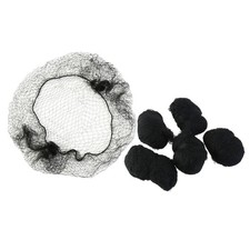 100Pcs Elastic Mesh Hairnets Reusable Invisible Hair Net for Food Service Use